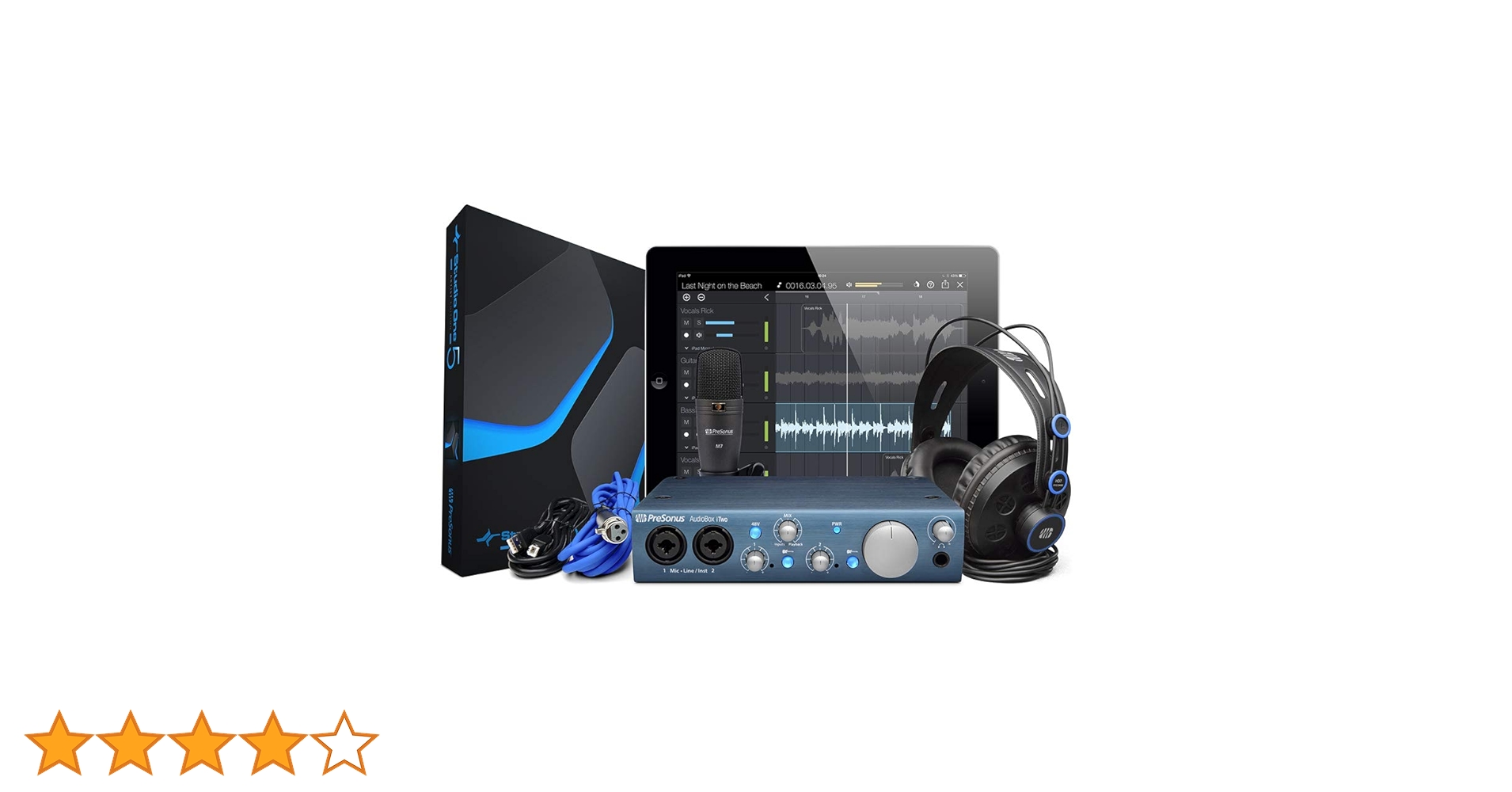 DTM・DAW PreSonus AudioBox iTwo Studio Amazon | PreSonus AudioBox iTwo Studio DTMセット オーディオ